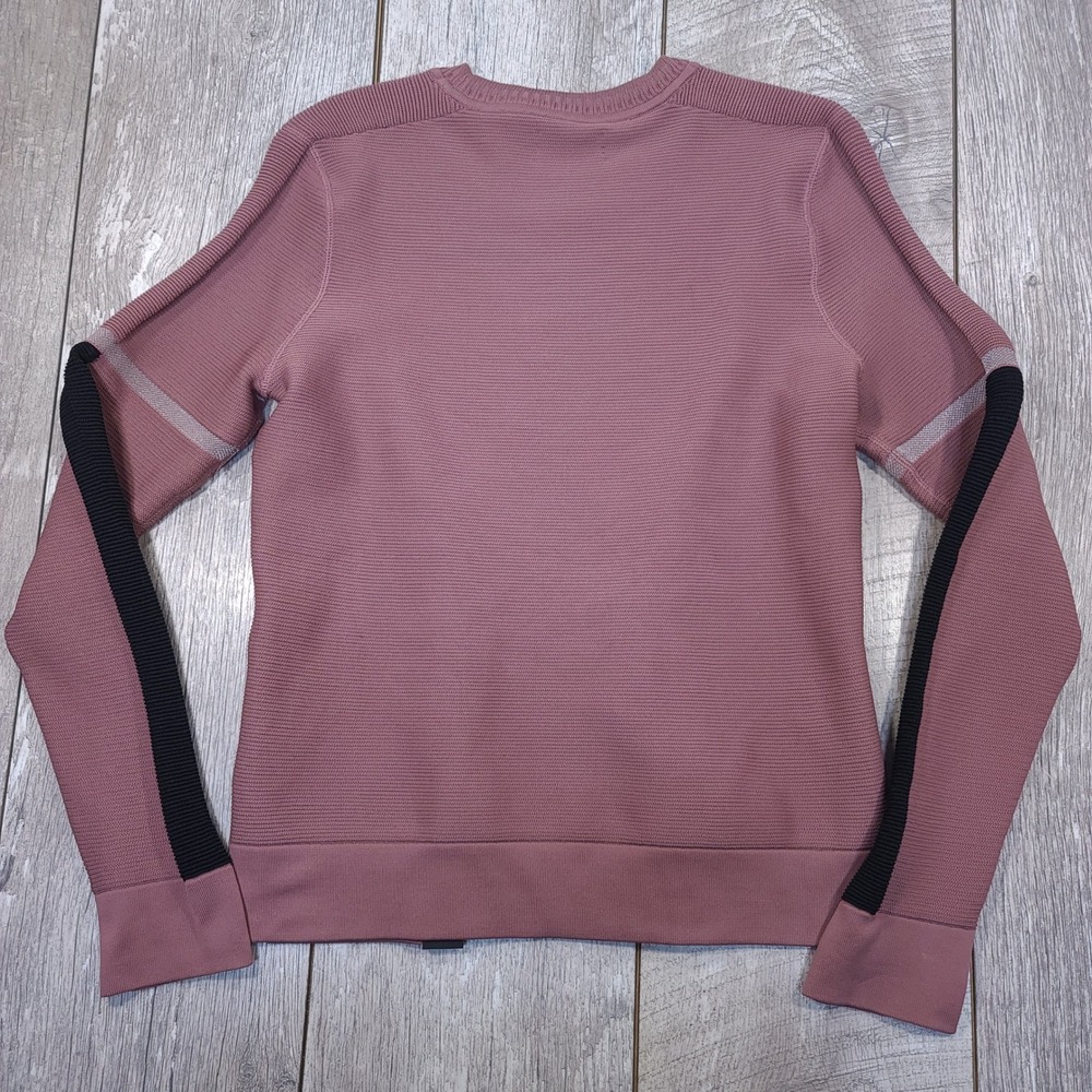 Under Armour IntelliKnit Phantom Women Large Pink Long Sleeve Crew Neck - Picture 2 of 7